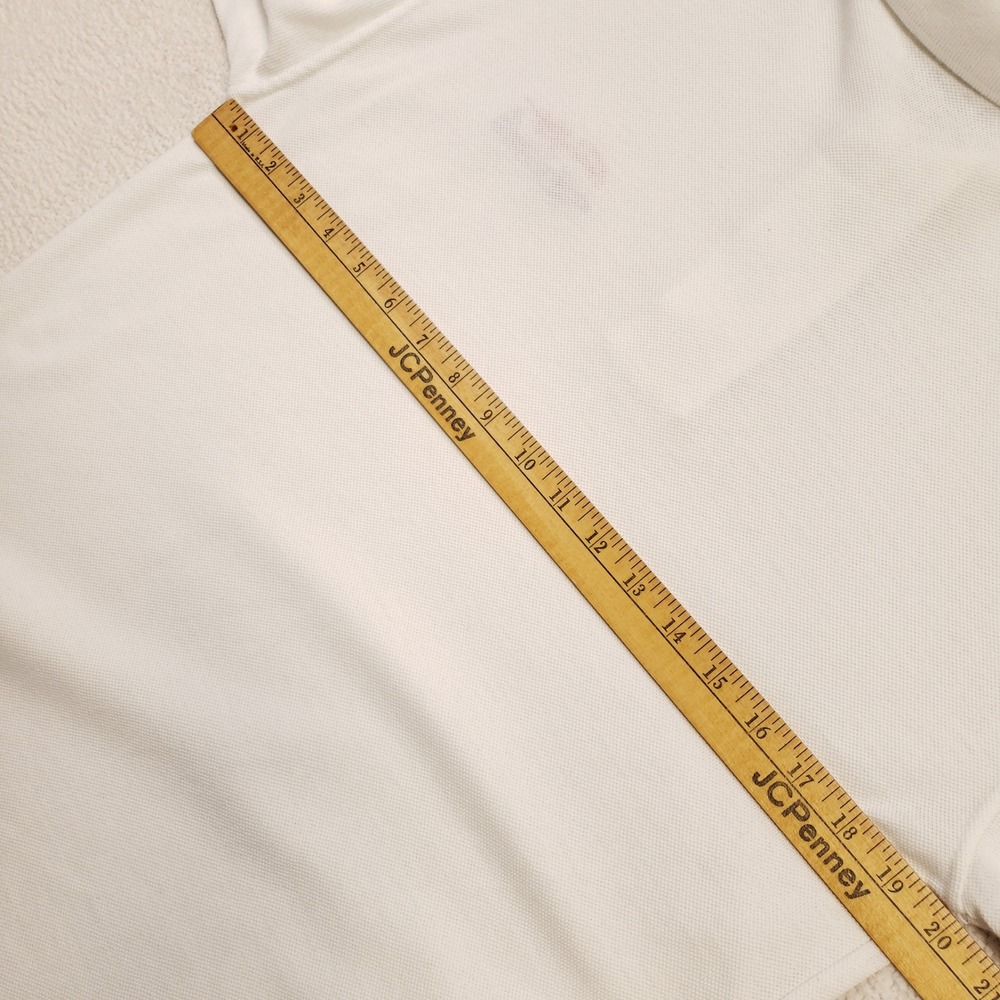 Great American Originals Polo Shirt Mens Medium White Swift Airplane Vintage USA - Picture 5 of 9